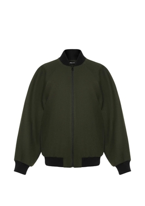 ANOUKI zip-up bomber jacket - Green