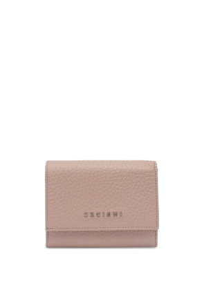 Orciani logo-lettering wallet - Neutrals