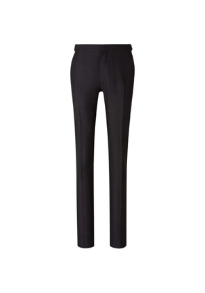TOM FORD tailored silk trousers - Black
