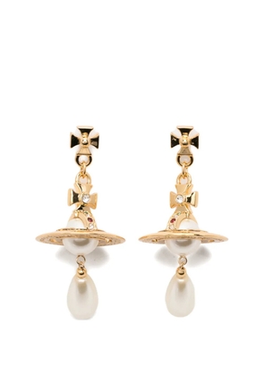 Vivienne Westwood pearl bijoux necklace - Gold