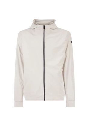 Roberto Ricci Designs hooded logo-patch jacket - Neutrals