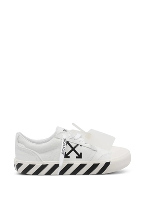 Off-White Arrows-print striped sneakers