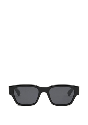 AMI Paris logo-detail sunglasses - Black