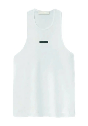 FEAR OF GOD ESSENTIALS logo-plaque vest - White