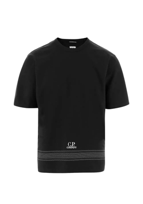 C.P. Company logo-detail cotton T-shirt - Black