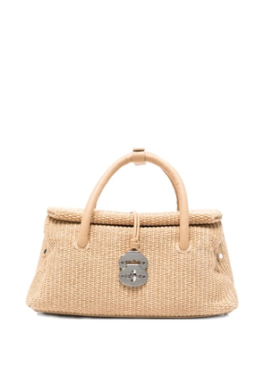 Zanellato Dotta top-handle tote bag - Neutrals