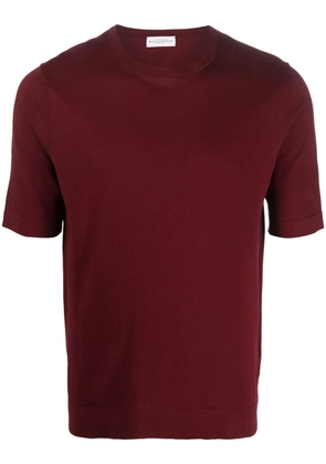 Ballantyne round neck cotton T-shirt - Red