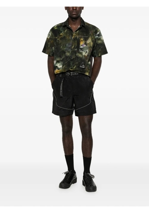 Roa x and Wander pocket print shirt - Green