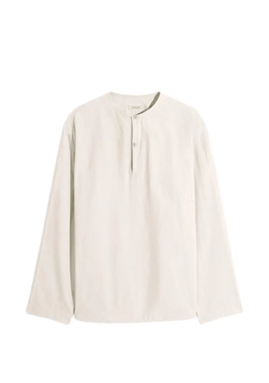 LEMAIRE buttoned long-sleeve shirt - Neutrals