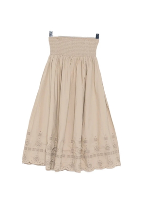 CARE BY ME Flora skirt - Neutrals