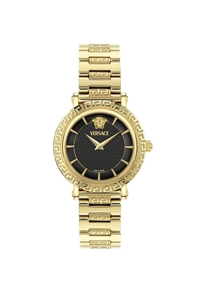 Versace Greca Sphere 35mm Nova watch - Black