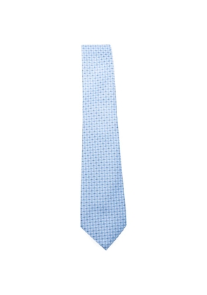 Canali patterned tie - Blue
