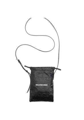 Balenciaga Shopper phone holder - Black