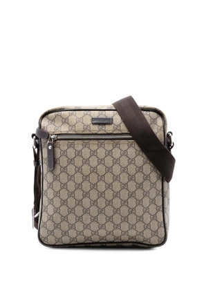 Gucci Pre-Owned 2016-2025 GG Supreme crossbody bag - Neutrals