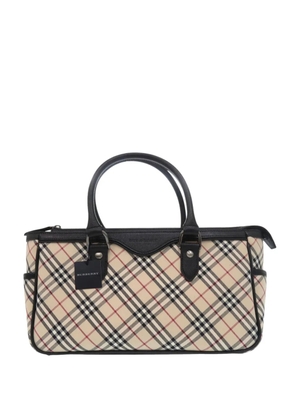Burberry Pre-Owned 2000-2017 Nova Check Canvas handbag - Neutrals