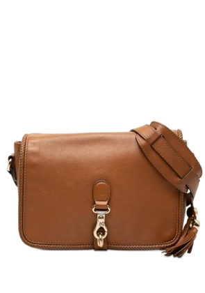 Gucci Pre-Owned 2000-2015 Leather Marrakech crossbody bag - Brown