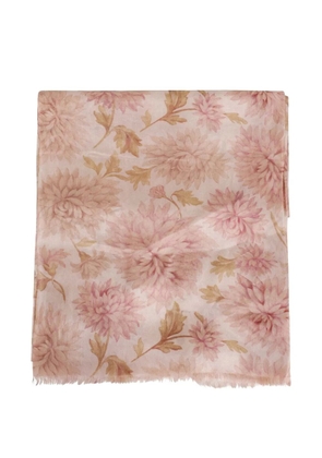 Seventy floral scarf - Pink