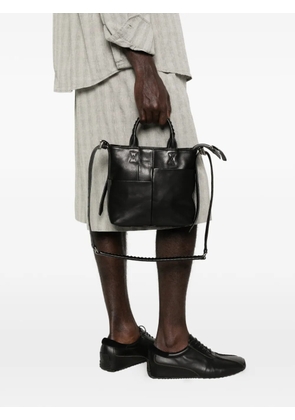 Cornelian Taurus By Daisuke Iwanaga braided-handle tote bag - Black