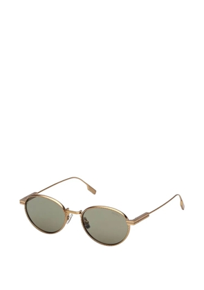 Zegna round-frame sunglasses - Gold