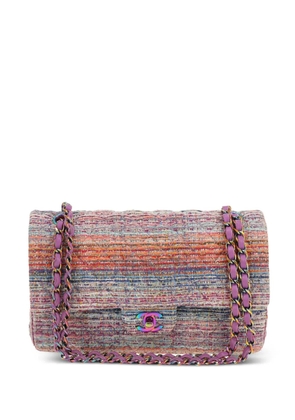 CHANEL Pre-Owned 2020 Timeless Classic logo chain shoulder bag - Pink