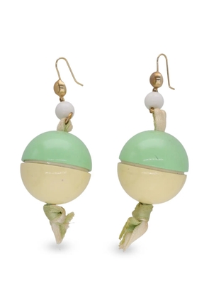 Enrico Coveri Vintage Orb earrings - Gold