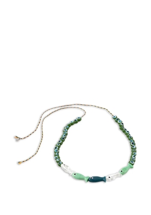 Sorbet Island fish bead bracelet - Green