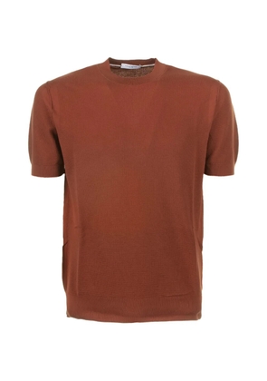 Paolo Pecora textured T-shirt - Brown
