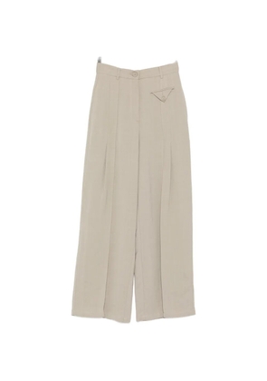 Su pleated trousers - Neutrals