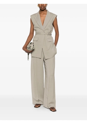 Su pleated trousers - Neutrals