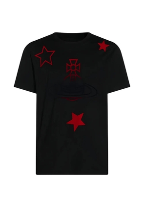 Vivienne Westwood star graphic T-shirt - Black