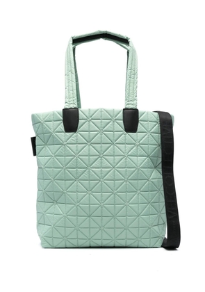 VeeCollective large Vee geometric tote bag - Green