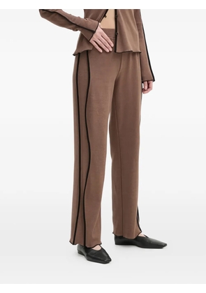 Résumé drawstring trim trousers - Brown