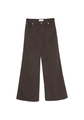 ERMANNO FIRENZE wide-leg jeans - Brown