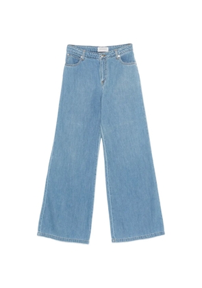 ERMANNO FIRENZE five-pocket wide leg jeans - Blue