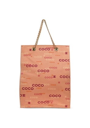 CHANEL Pre-Owned 2002 Coco tote bag - Pink