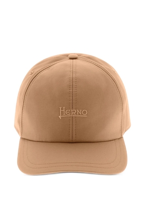 Herno embroidered baseball cap - Neutrals
