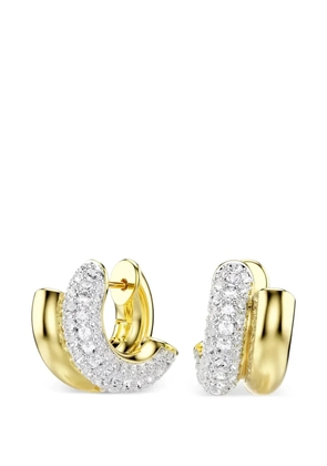 Swarovski Dextera hoop earrings - Gold