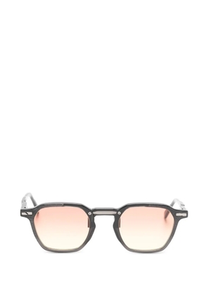 Movitra Alias 01 geometric-frame sunglasses - Black
