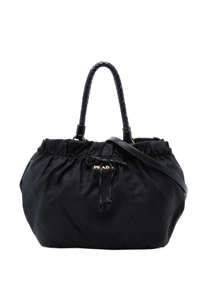 Prada Pre-Owned 2013-2025 Tessuto Bow satchel - Black
