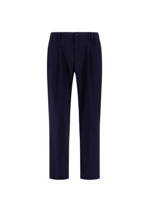 Herno pleated trousers - Blue