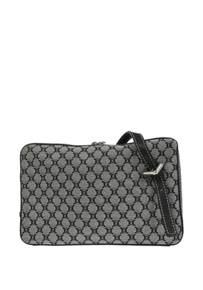 Celine Pre-Owned 2003 Macadam canvas shoulder bag - Grey