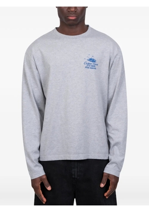 CARNE BOLLENTE World Tour long-sleeve T-shirt - Grey