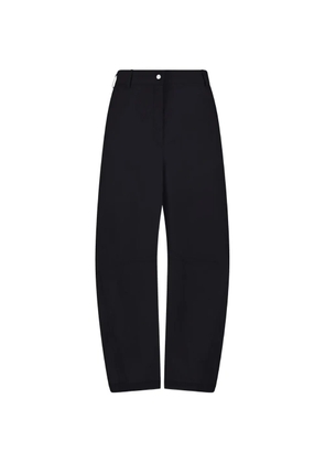 Herno barrel-leg trousers - Black