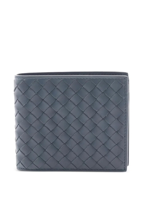 Bottega Veneta Pre-Owned 2010s Intrecciato bi-fold leather wallet - Blue