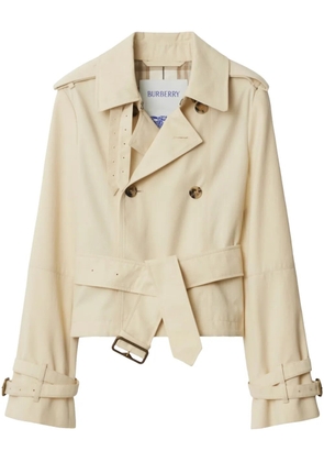 Burberry Cropped Trench jacket - Neutrals
