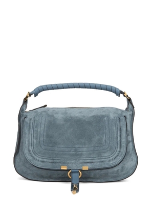 Chloé small Marcie leather shoulder bag - Blue