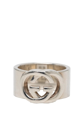 Gucci Pre-Owned 2000-2015 Sterling Silver Interlocking G ring