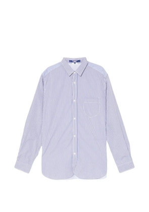 Junya Watanabe MAN striped shirt - Blue
