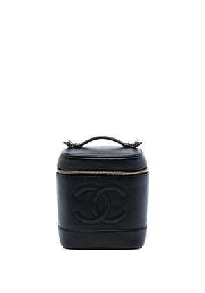 CHANEL Pre-Owned 1994-1996 CC Caviar vanity bag - Black
