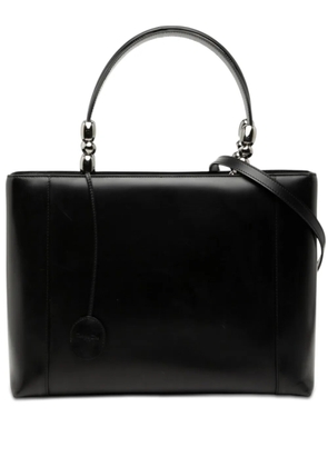 Christian Dior Pre-Owned 2000 Leather Malice Pearl satchel - Black